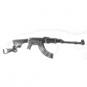 Медальон AK47